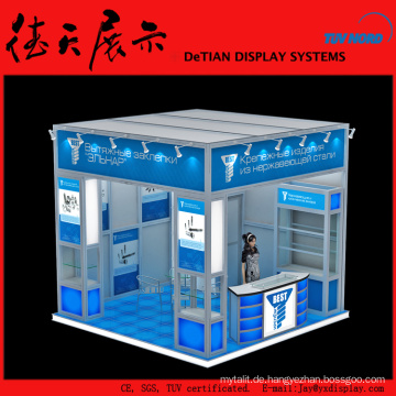 4x4m Movable Cube Blau China Aluminium Gebraucht Photo Booth für Verkauf